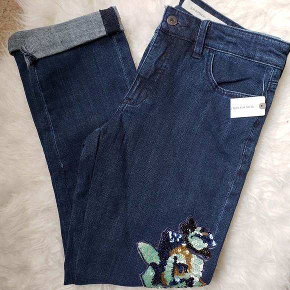 Anthropologie Pilcro Mid-Rise Boyfriend Jeans NWT - Picture 4 of 8